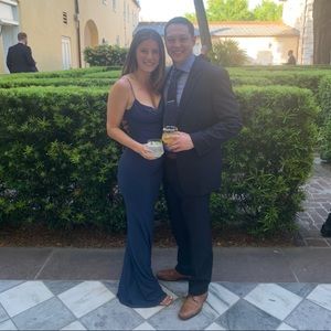 Katie May Surreal Dress in Deep Sea